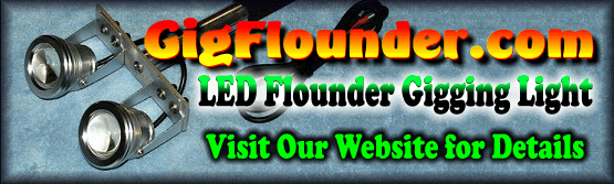 LED lights for flounder gigging.